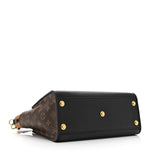 Calfskin Monogram On My Side Black