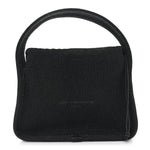 Ribbed Knit Small Ryan Bag Black
