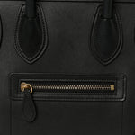 Smooth Calfskin Micro Luggage Black
