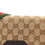 GG Monogram Medium Luce Shoulder Bag Beige Ebony