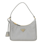 Re-Nylon Saffiano Mini Re-Edition 2005 Bag Cloudy