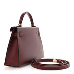 Madame Calfskin Mini Kelly Sellier 20 Rouge H