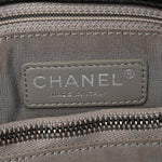 Calfskin Quilted Large Coco Pleats Tote Black