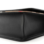 Derby Calfskin House Check Mackford Crossbody Bag Black