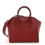Sugar Goatskin Mini Antigona Red