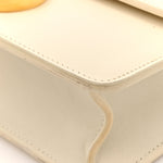 Box Calfskin 30 Montaigne Flap Bag Latte
