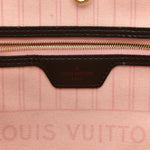Damier Ebene Neo Neverfull MM Rose Ballerine