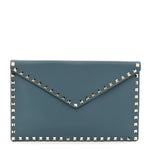 Vitello Large Rockstud Envelope Clutch Amadeus