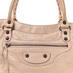 Chevre Classic Hardware Purse Bubblegum