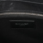 Grained Calfskin Large Sac De Jour Carryall Black