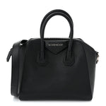 Sugar Goatskin Mini Antigona Black