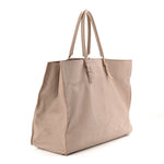 Veau Papier A4 Zip Around Tote Beige Praline