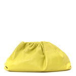 Smooth Butter Calf The Pouch Oversized Clutch Kiwi