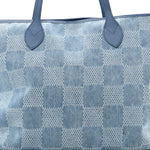 Damier Denim 3D Nevereverfull Denim Blue