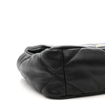 Lambskin Quilted Medium Chanel 19 Flap Black