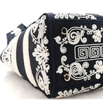 Embroidered Cornely Medium Lady D-Lite Blue White