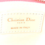 Canvas Embroidered Dioriviera Toile De Jouy Panier Chapeau Tote Peony Pink