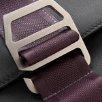 Taurillon Cristobal Vache Hunter Cityslide Clutch Bleu Indigo Raisin