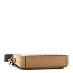 Glazed Fabric Vitello Cover FF 1974 Diagonal Bi-Color Medium Camera Case Tobacco Moro Sand Black
