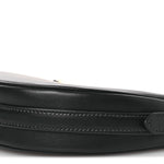 Soft Calfskin Mini Arque Shoulder Bag Black
