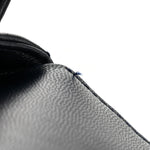 Goatskin Quilted Extra Mini Rainbow Coco Handle Flap Navy Blue