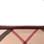 Patent Nova Check Newbury  Dark Red
