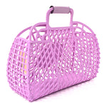Recycled Plastic Vitello Liberty Matte Medium Fendi Basket Violetta