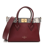 Calfskin Karung Snakeskin Mahina On My Side PM  Griotte Red