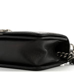Caviar Quilted Medium Boy Flap Black