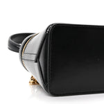 Box Calfskin Antigona Mini Vanity Bag With Chain Black