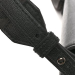 Saffiano Mini Binder Clip Bag Black White