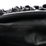 Smooth Butter Calf The Pouch Oversized Clutch Black