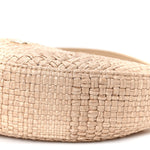 Raffia Other Shape With Chain Beige
