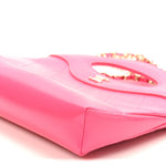 Shiny Crumpled Calfskin Quilted Nano 31 Shopping Bag Pink