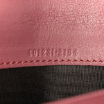GG Supreme Monogram Blooms Mini Dionysus Chain Wallet Beige Multicolor Dry Rose