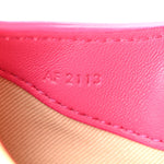 Calfskin Le Petit Calino Ring Top Handle Bag Dark Pink