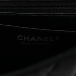Caviar Quilted Mini Square Flap Black