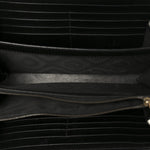 Calfskin Matelasse GG Marmont Chain Wallet Black
