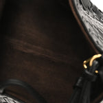 Calfskin Intrecciato Small Pinacoteca Tote Black Fondant