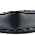 Calfskin Matelasse Monogram Lou Camera Bag Deep Marine
