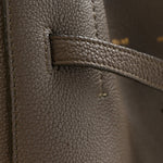 Soft Grained Calfskin Small Belt Cabas Phantom  Taupe