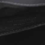 Grain De Poudre Textured Mixed Matelasse Triquilt Medium Monogram Satchel Dark Smog