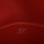 Taurillon Clemence Verso Halzan 31 GM Rouge Casaque Vermillion