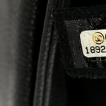 Caviar Quilted Medium Now and Forever Flap Black