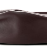 Soft Calfskin Moon Sling Bag Plum