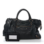 Agneau Giant 12 Rose Gold Hardware City Dark Night