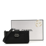 Calfskin Boy Reverso Mini Pochette Black