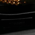 Grain De Poudre Small Monogram Kate Satchel Black