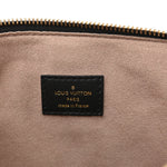 Lambskin Embossed Monogram Coussin PM Black