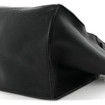 Supple Grained Calfskin Small Big Bag Black